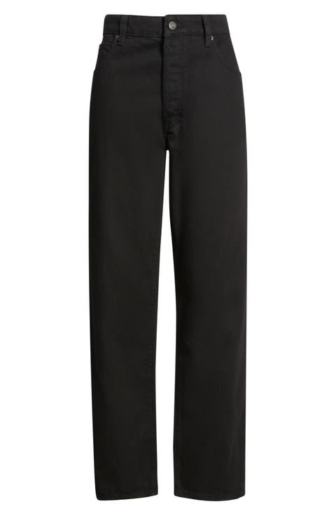 The Essential High Waist Straight Leg Jeans