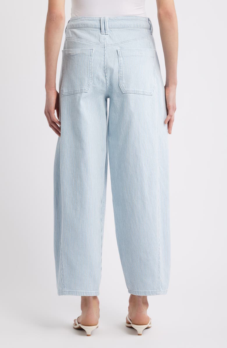 Wit & Wisdom Precision Fit Skyrise Relaxed Barrel Leg Pants, Alternate, color, Powder Blue