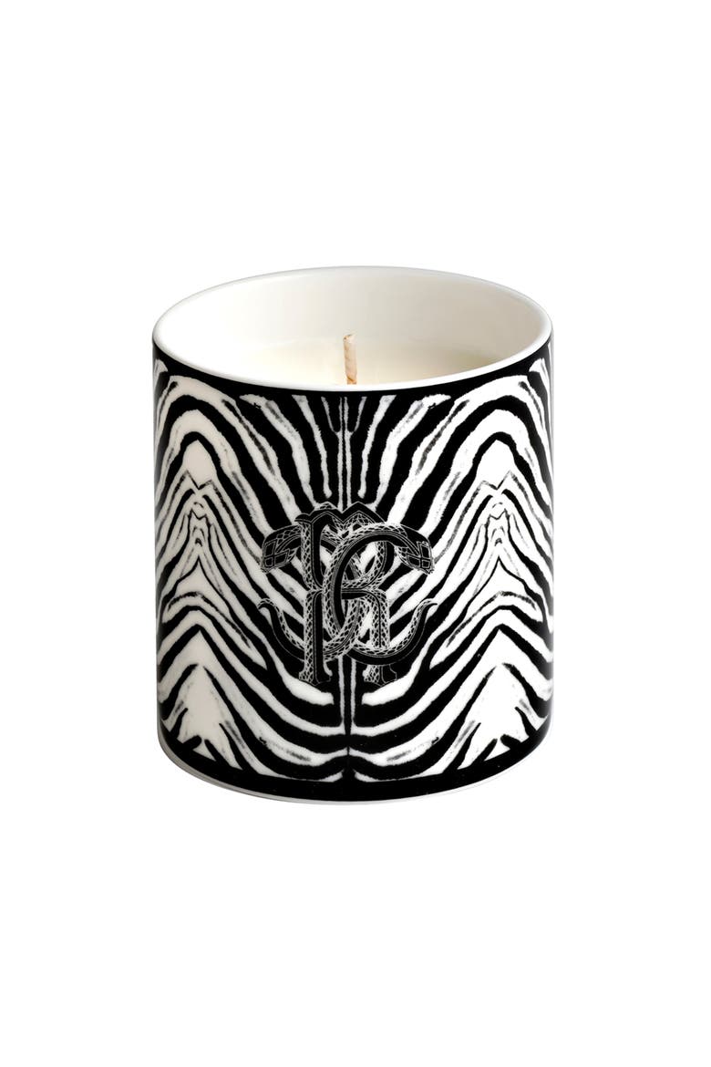 Home Scented Candle, Main, color, Zebra
