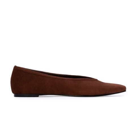 Ayra Suede Ballerina
