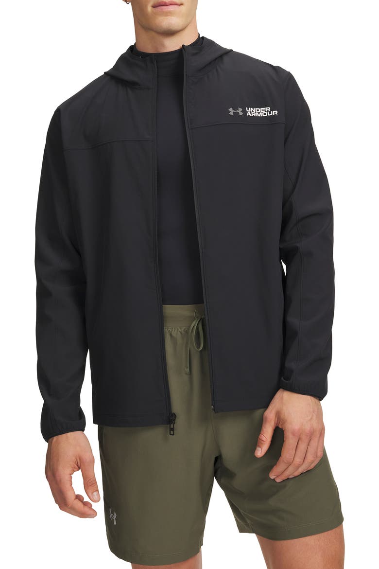 Velociti UA Storm Jacket, Main, color, BLACK / / REFLECTIVE