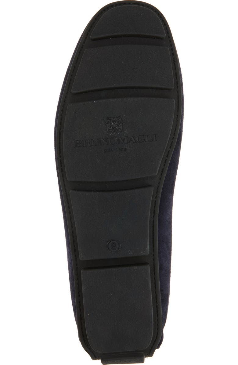 Bruno Magli Viaggio Driving Loafer, Alternate, color, Navy Suede