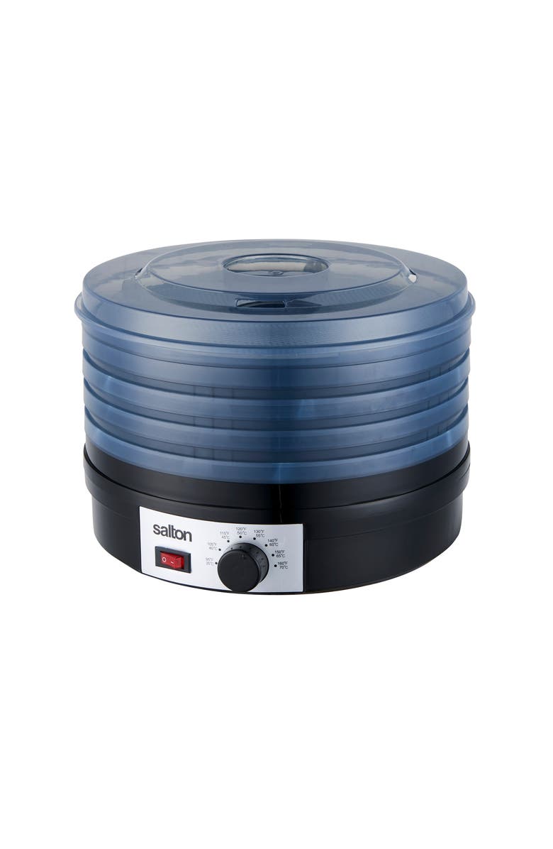 Salton Food Dehydrator - Black, Alternate, color, Black