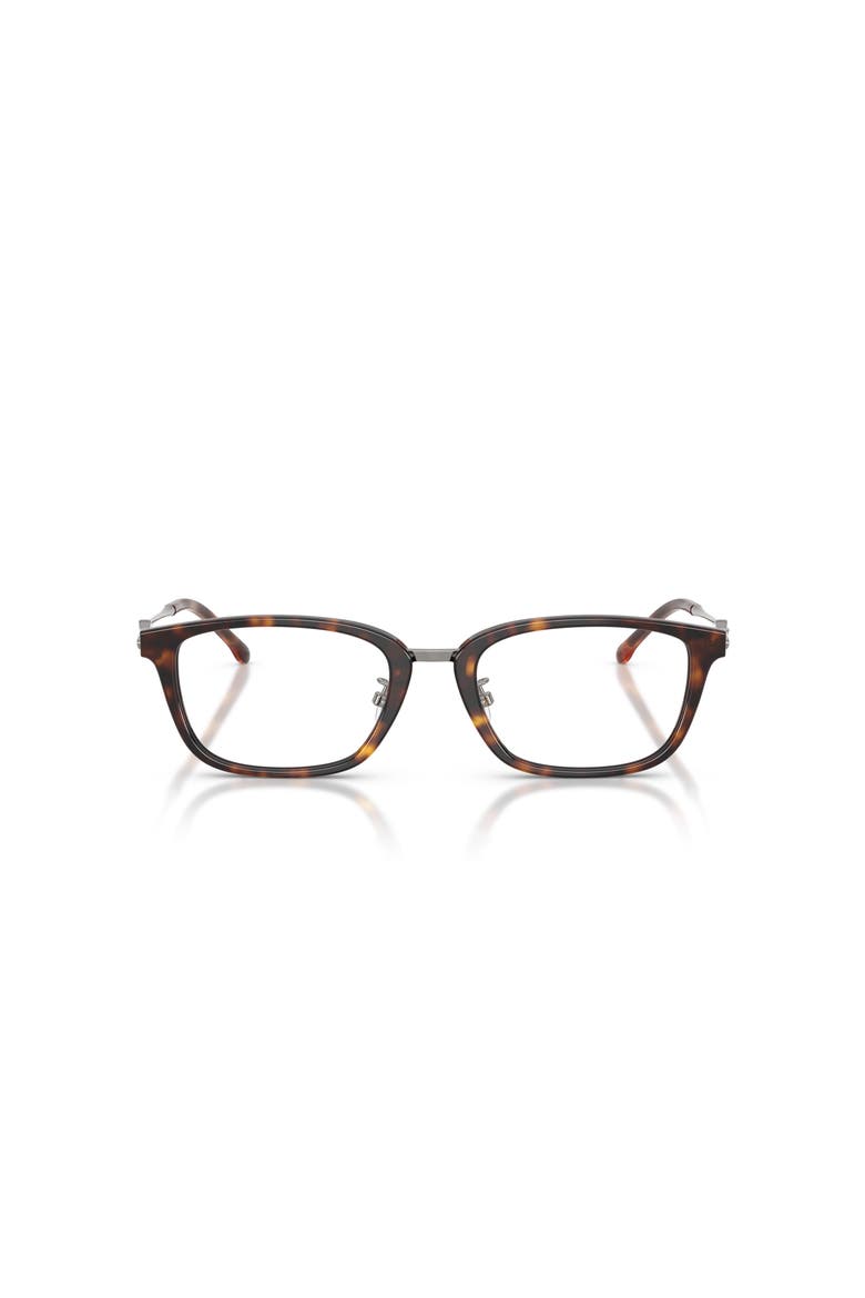52mm Square optical glasses, Alternate, color, Tortoise