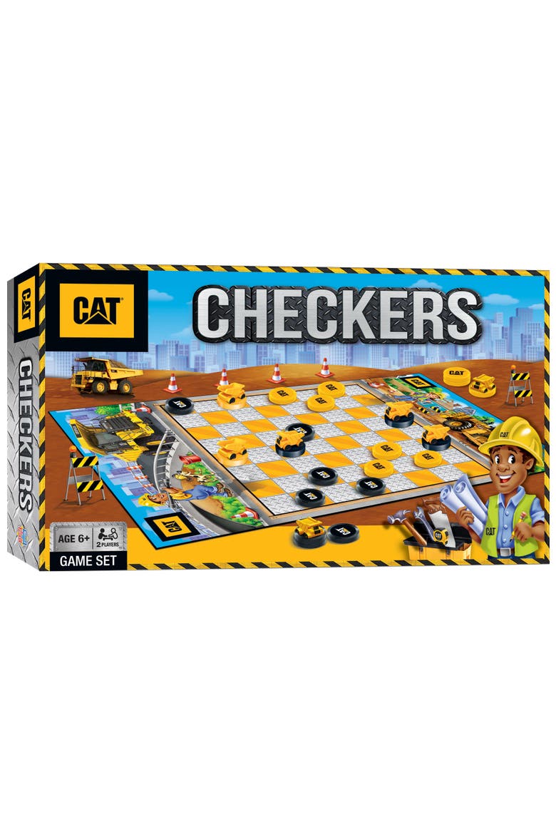 CAT - Caterpillar Checkers Board Game, Main, color, Multicolor