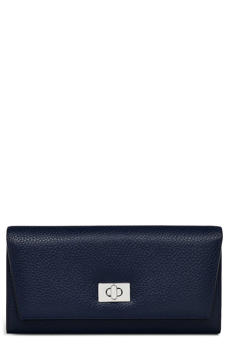 Radley Brooke Avenue Large Flapover Wallet, Main, color, Ink