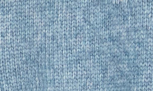 Joseph A Fair Isle Mock Neck Sweater In Blue