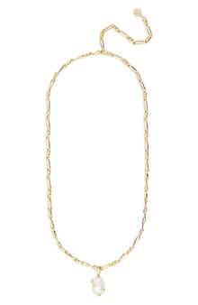 Kendra Scott Melody Freshwater Pearl Pendant Chain Necklace