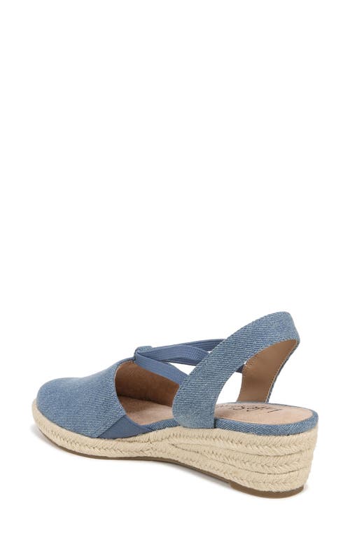 LIFESTRIDE LIFESTRIDE KATRINA SLINGBACK ESPADRILLE WEDGE PUMP