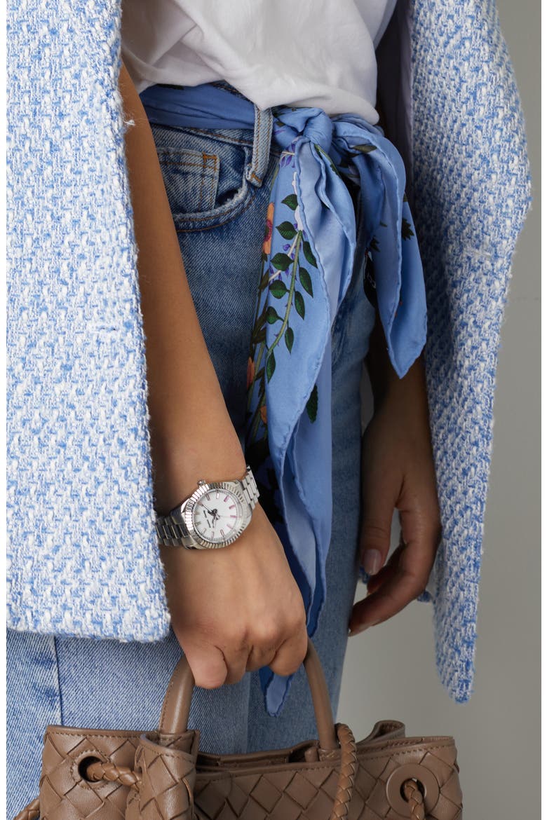La Mariposa Bracelet Watch, 36mm, Alternate, color, OMBRE PINK