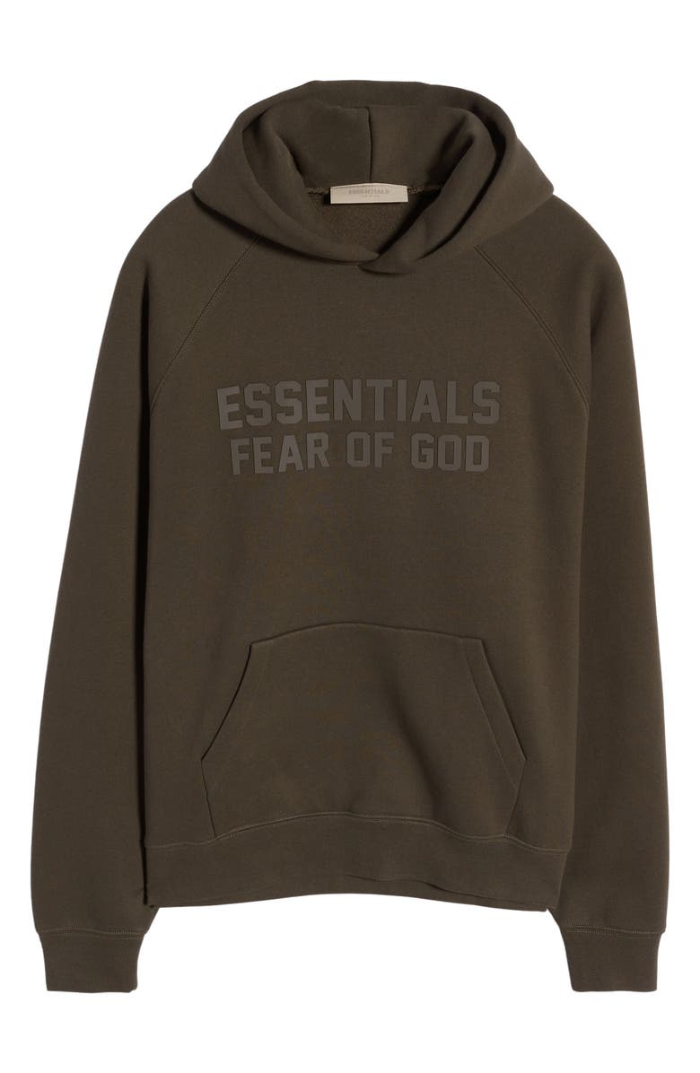 Fear of God Essentials Logo Graphic Hoodie, Alternate, color,