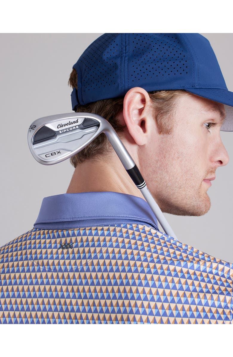 Rhone GoldFusion<sup>™</sup> UPF 50+ Golf Sport Polo, Alternate, color, Desert Mist Diamond Geo