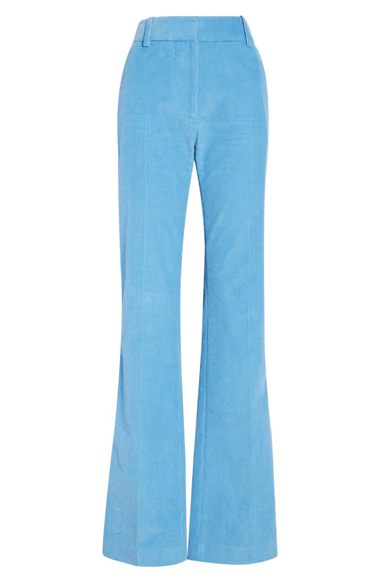 Victoria Beckham High Waist Straight Leg Corduroy Pants, Alternate, color,