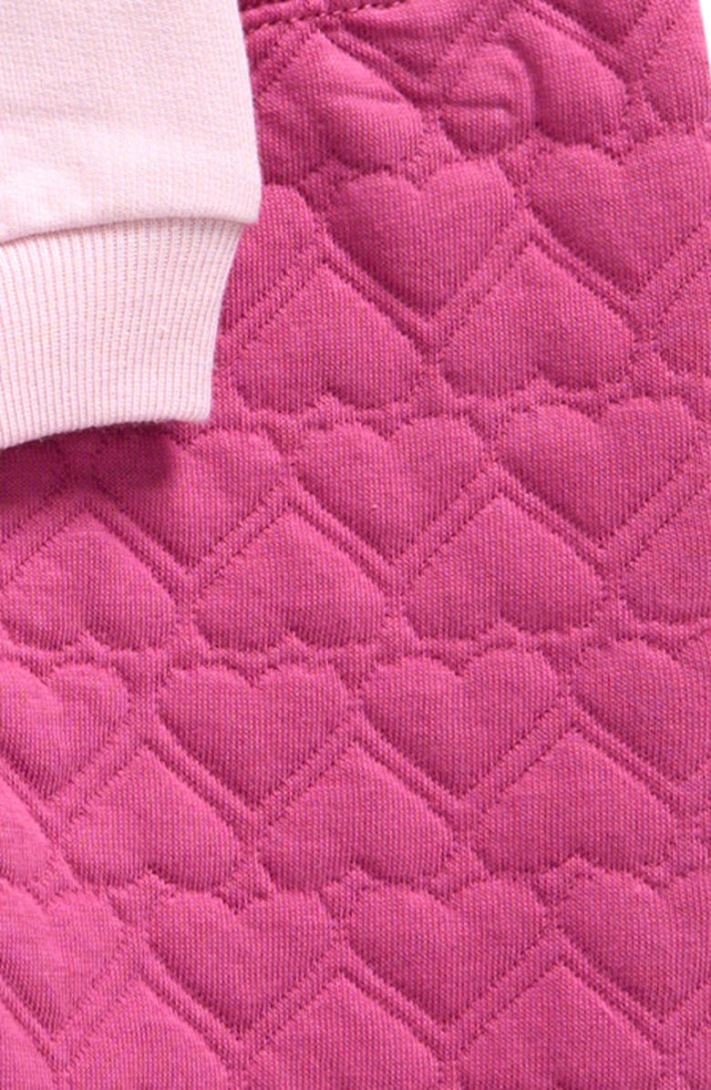 Splendid Hibiscus Hearts Long Sleeve Top & Leggings Set, Alternate, color,