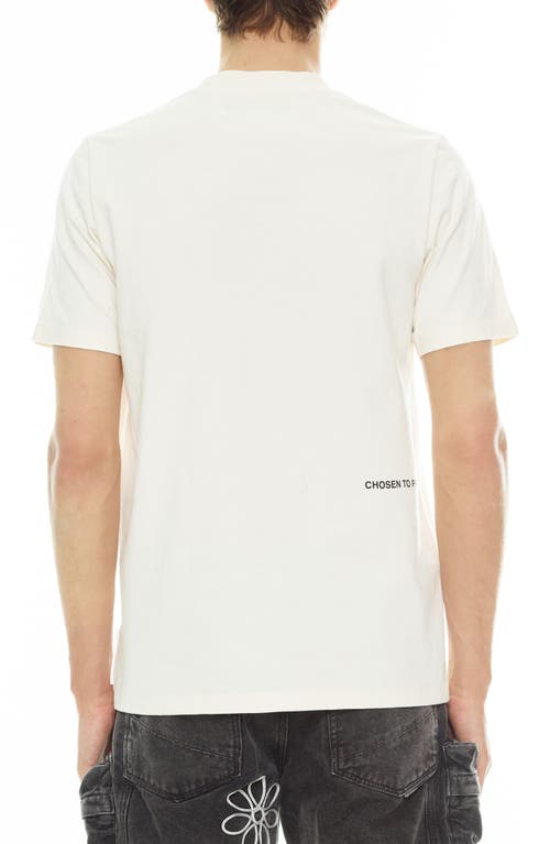 Cult Of Individuality Floral Graphic T-shirt In Neutral