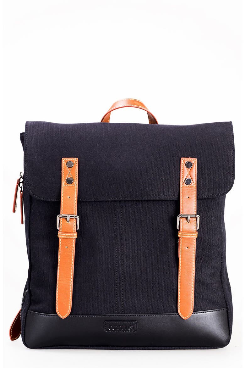 Joel Diaper Backpack, Main, color, BLACK
