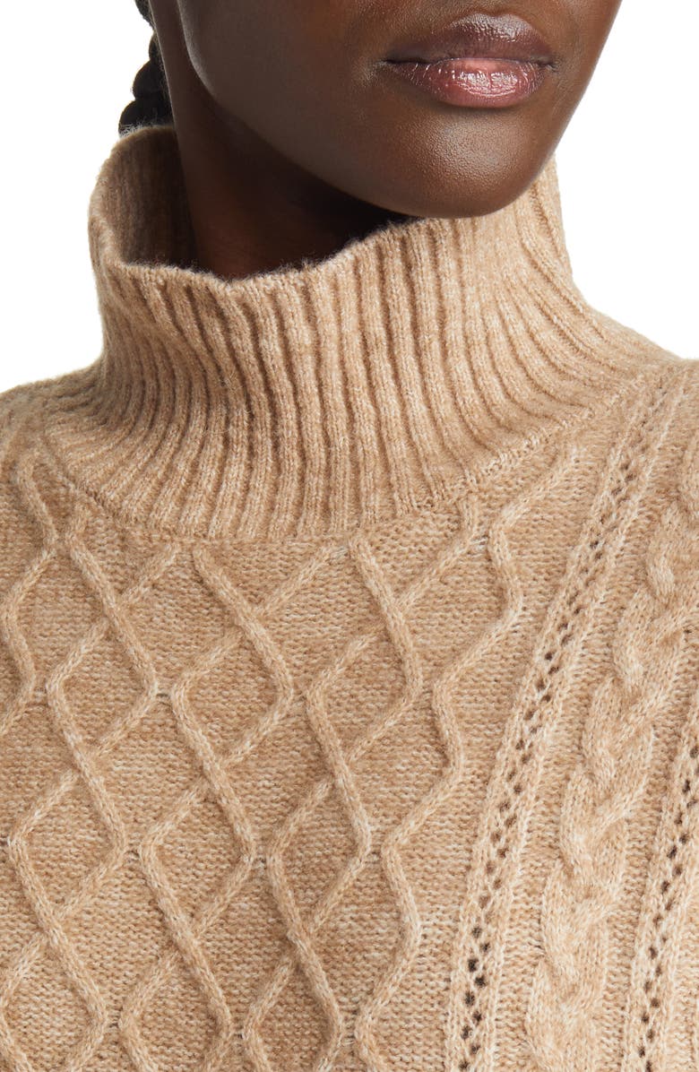 VERO MODA Vigga Mock Neck Sweater Vest, Alternate, color, 