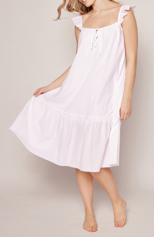 PETITE PLUME PETITE PLUME CELESTE SWISS DOTS NIGHTGOWN