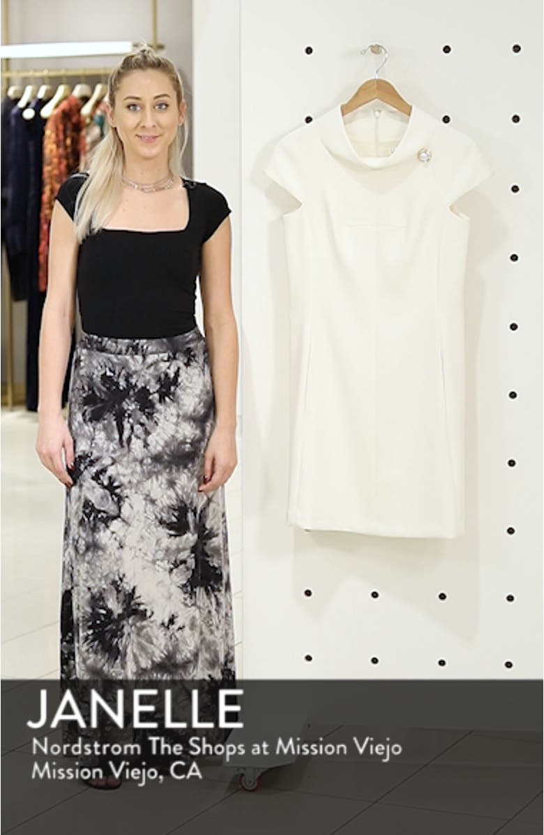 Stand Collar A-Line Dress, sales video thumbnail