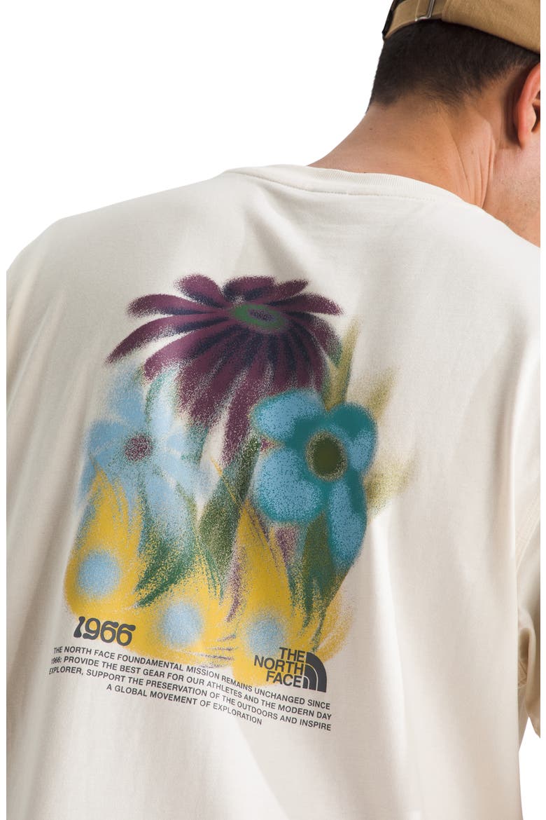 1966 Flora Relaxed Fit Graphic T-Shirt, Alternate, color, WHITE DUNE
