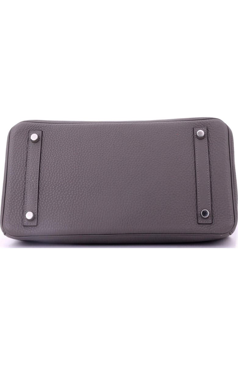 Pre-Owned Hermes Birkin Handbag Grey Togo with Palladium Hardware 30, Alternate, color, Gris Meyer