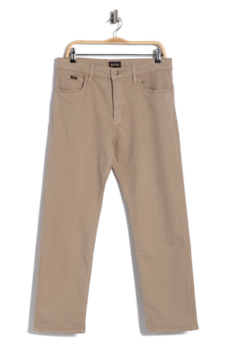 Ogden Straight Leg Jeans, Alternate, color, DARK BEIGE