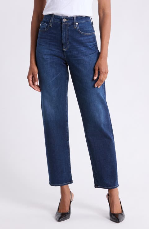 Rian High Waist Straight Leg Jeans