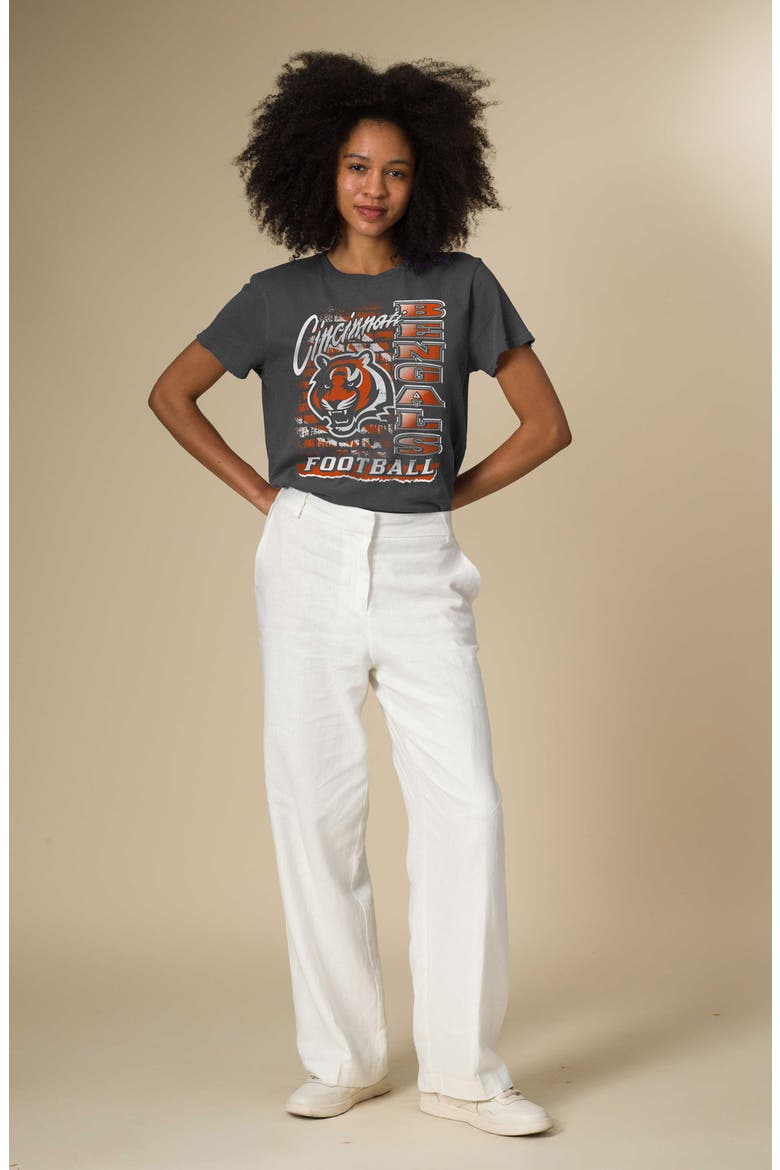 Cincinnati Bengals Brick Graphic T-Shirt, Alternate, color, TRUE BLACK