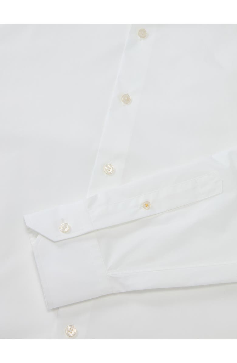 Robert Talbott Reynolds Light Weight Poplin Contemporary Fit Shirt, Alternate, color, White