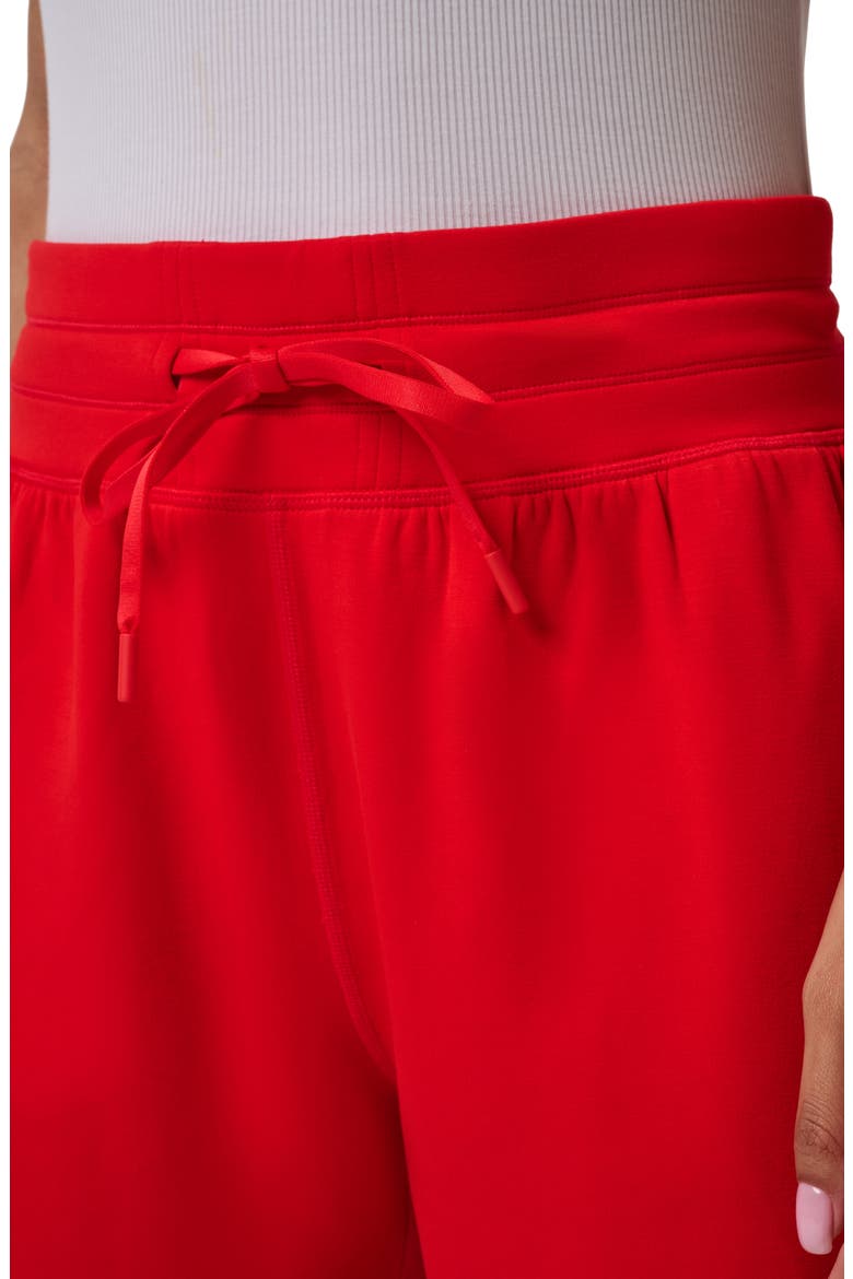 Skyloft Soft Drawstring Shorts, Alternate, color, TOMATO