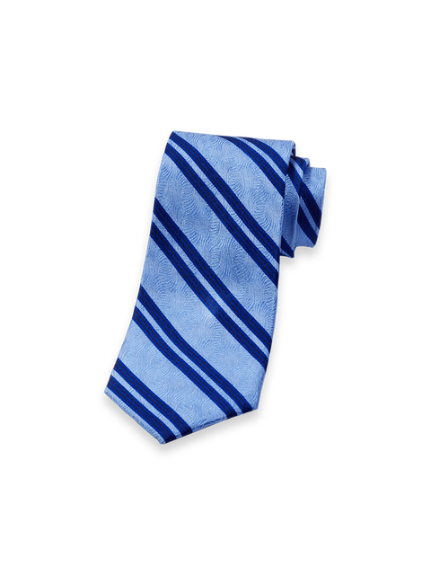 Patterned Woven Silk Tie