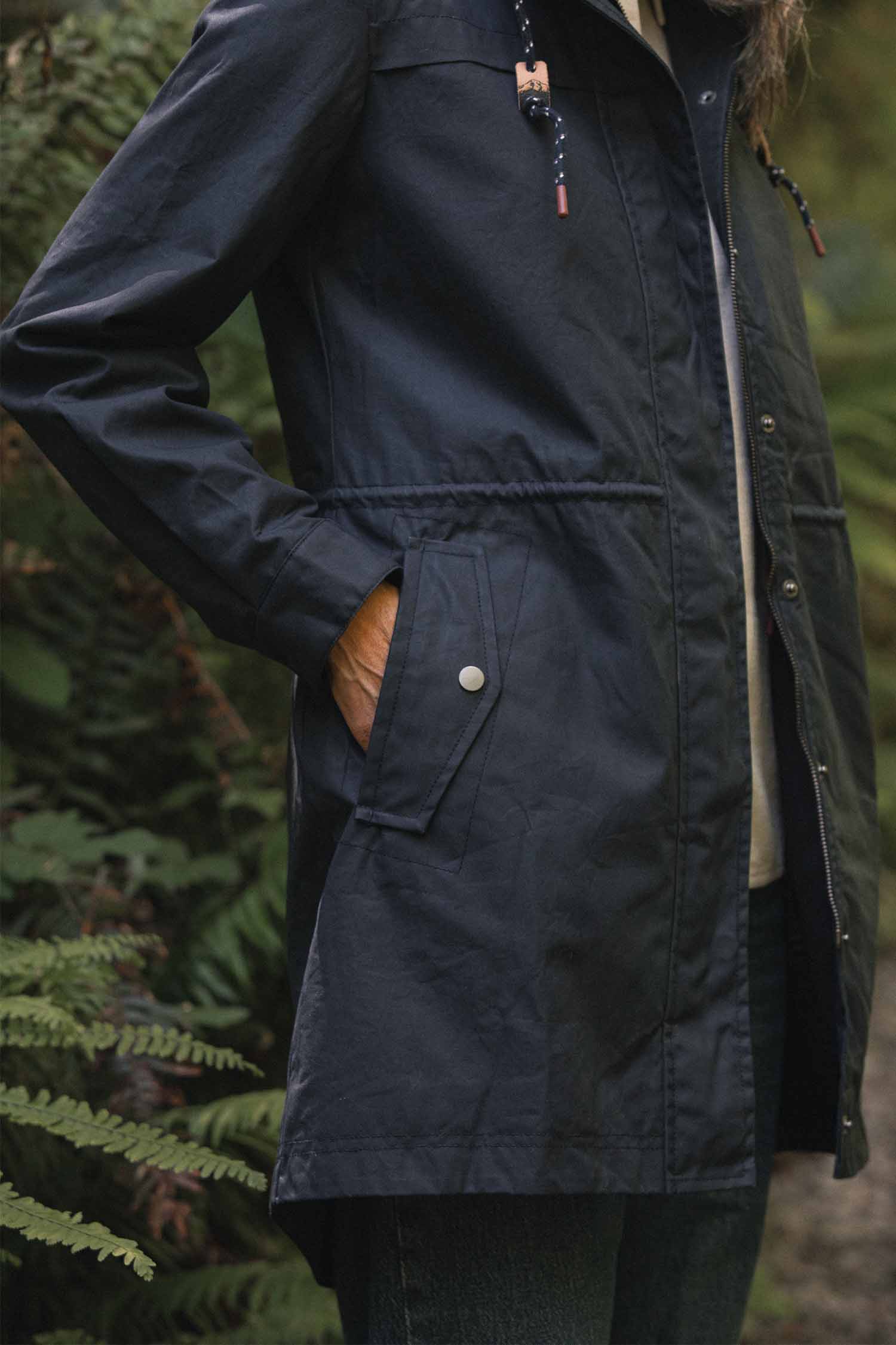 Bridge & Burn Briar Water Resistant Hooded Parka (Women) | Nordstrom