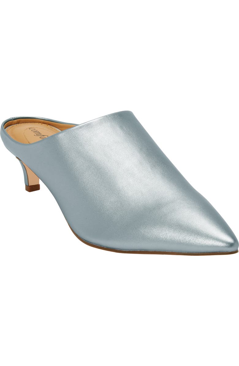 Comfortview The Camden Mule, Main, color, Silver