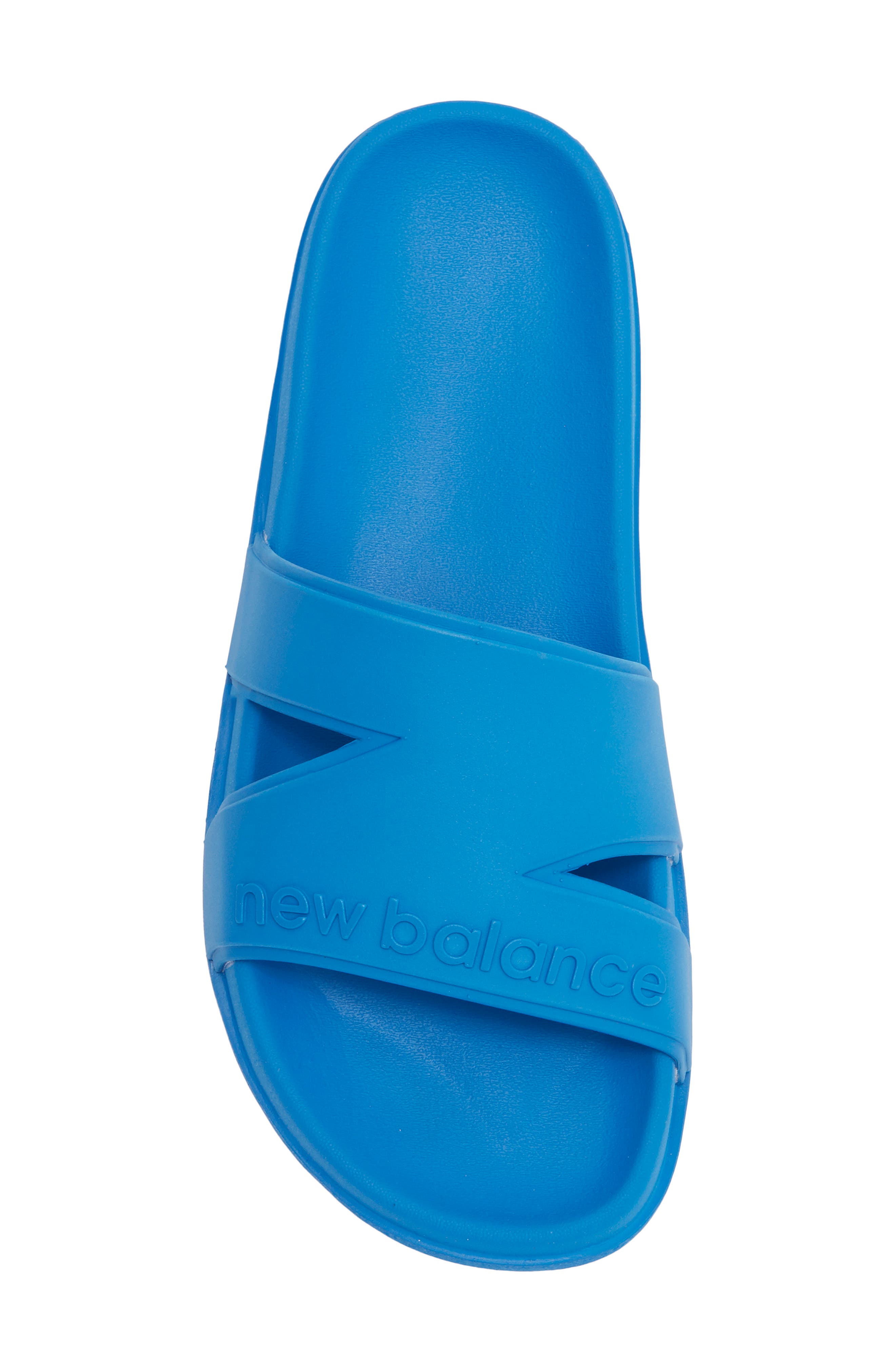 New Balance 20s Slide Sandal, Alternate, color, Blue Oasis