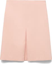 MANGO Stretch Cotton Skirt