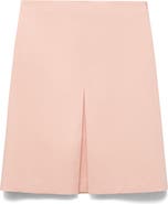 MANGO Stretch Cotton Skirt