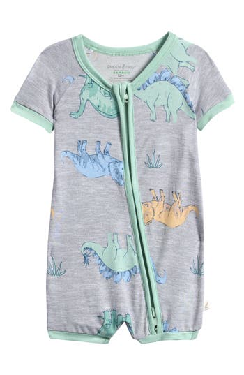 POPPY & CLAY POPPY & CLAY PRINT FITTED BODYSUIT