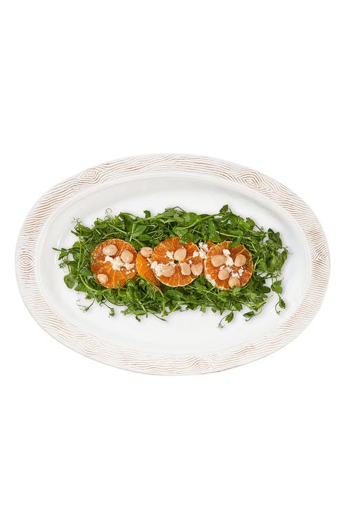 Juliska Blenheim Oak 18 Platter In White
