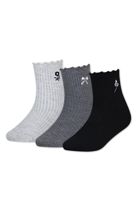 Kids' Icon Assorted 3-Pack Crew Socks (Big Kid)