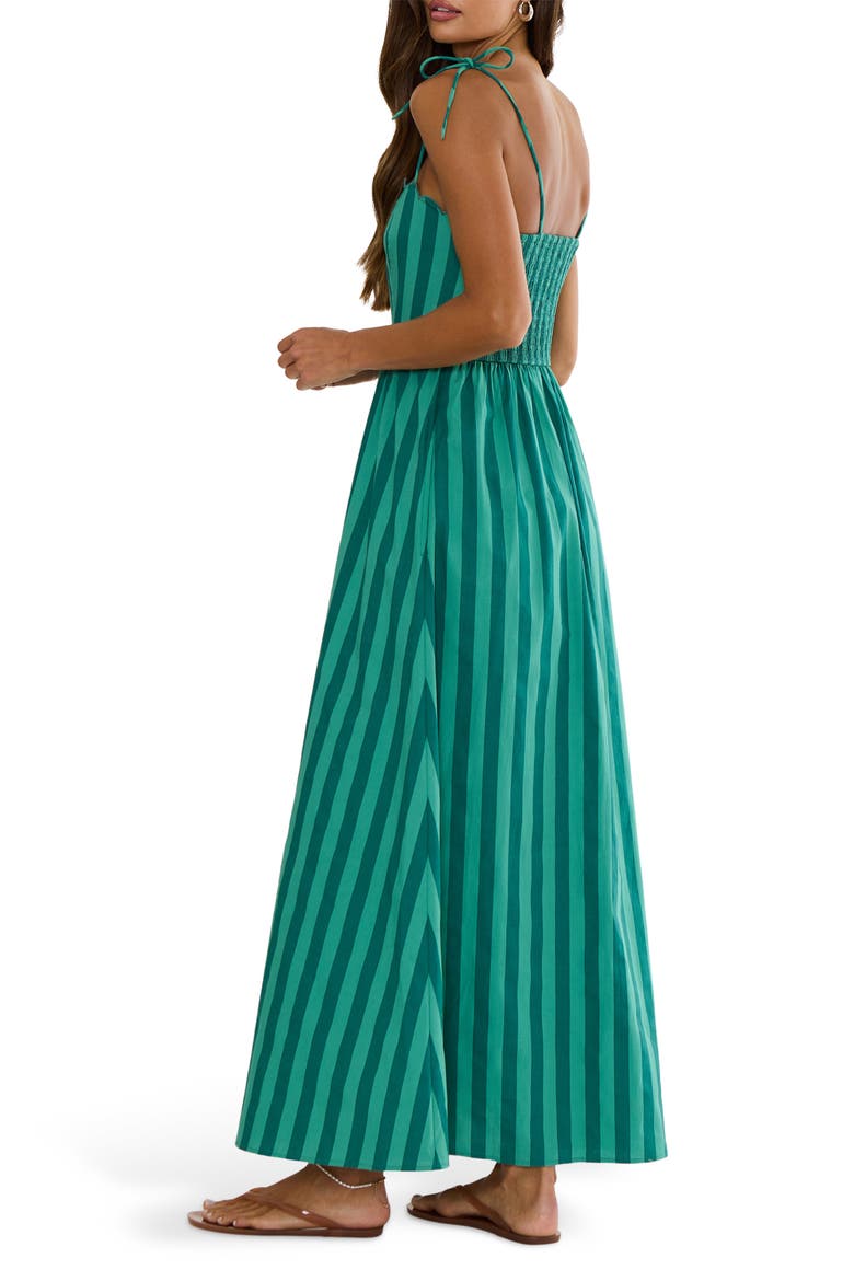Caprice Stripe Cotton Maxi Dress, Alternate, color, MISTY STRIPE