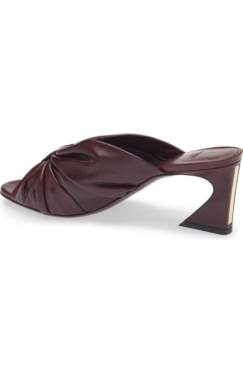 Fendi Arco Sandal, Alternate, color, Burgundy