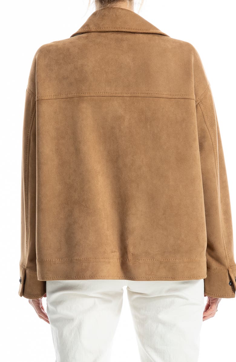MAX STUDIO Faux Suede Jacket, Alternate, color,