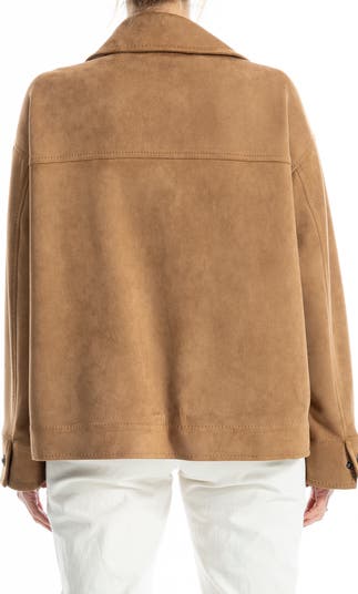 Faux Suede Jacket