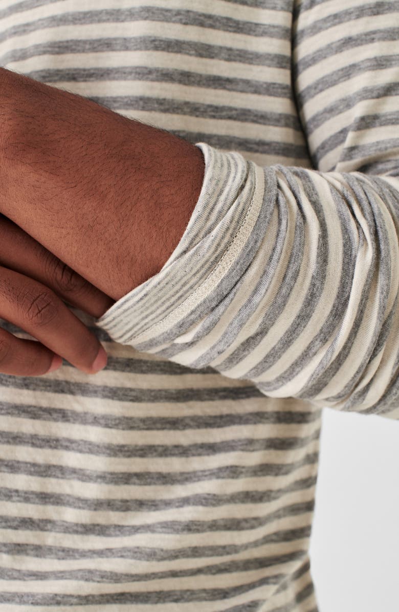Faherty Cloud Stripe Reversible Long Sleeve T-Shirt, Alternate, color, 