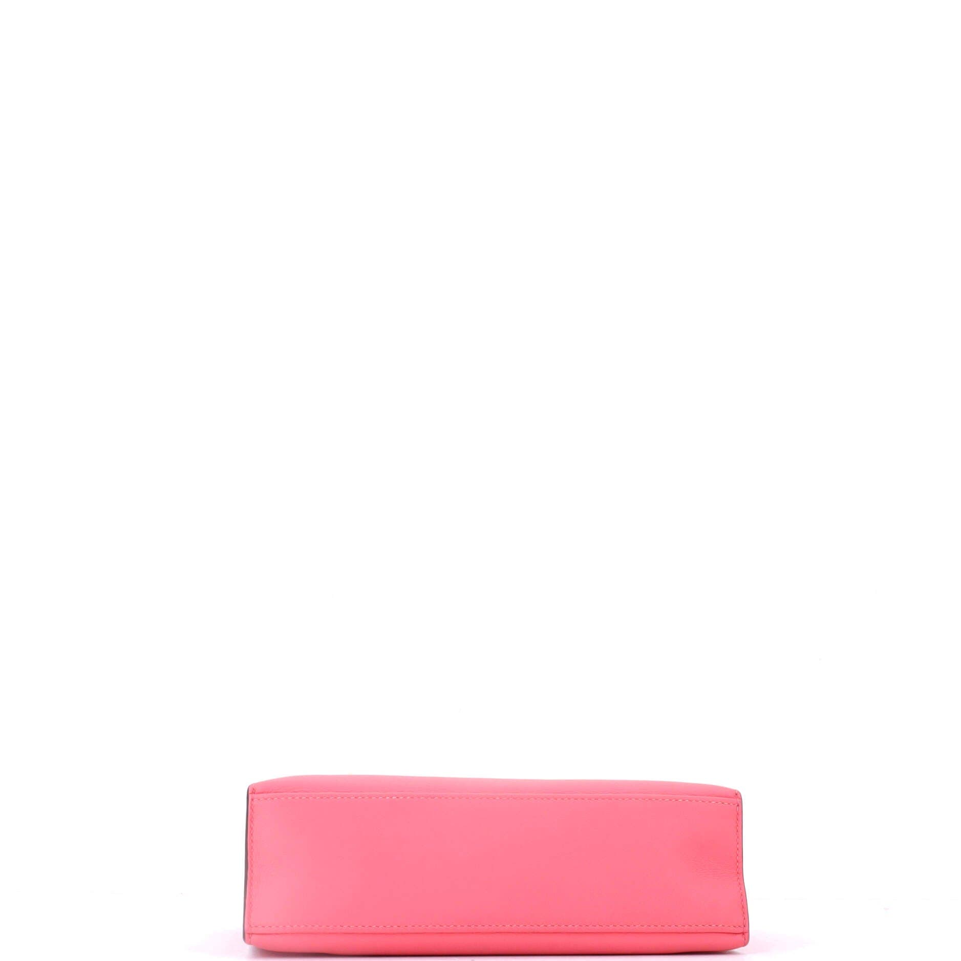 Pre-Owned Hermes Kelly Pochette Swift, Alternate, color, Rose Azalee