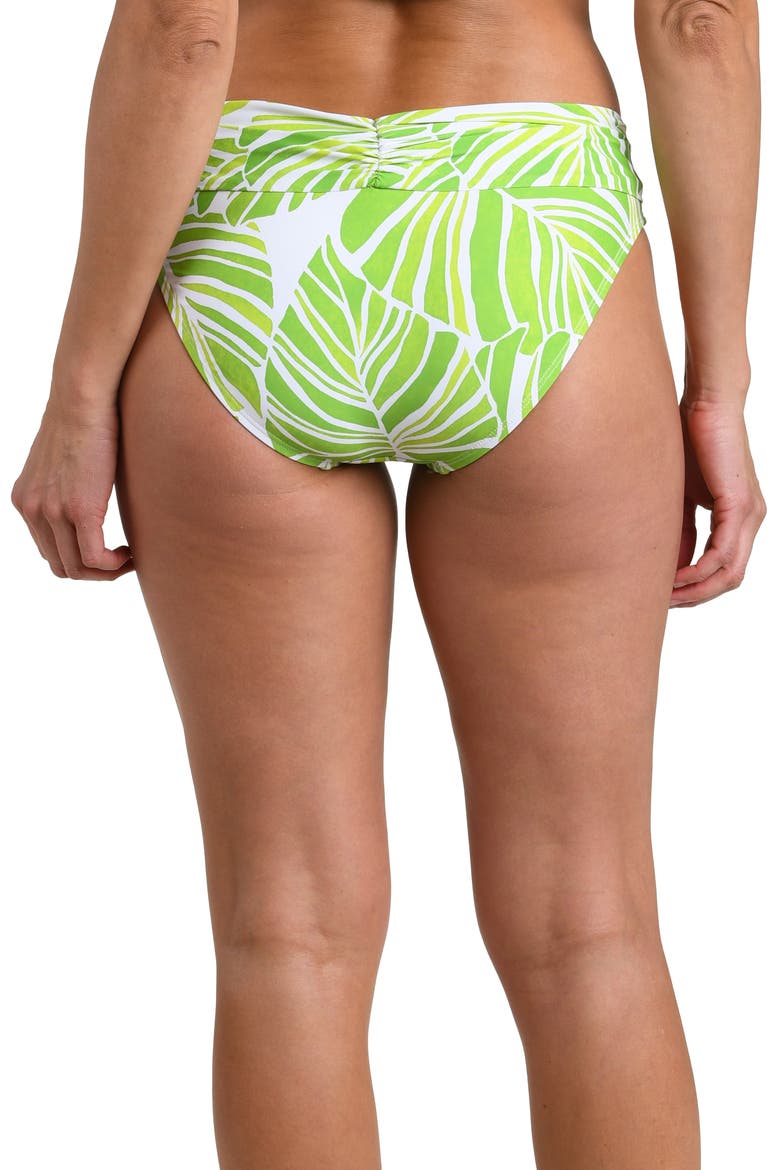 Serene Palm Bikini Bottoms, Alternate, color, APPLE