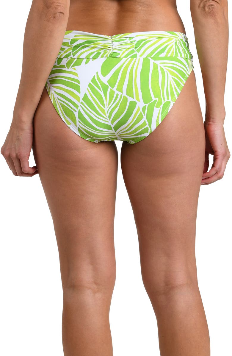 La Blanca Serene Palm Bikini Bottoms, Alternate, color, 