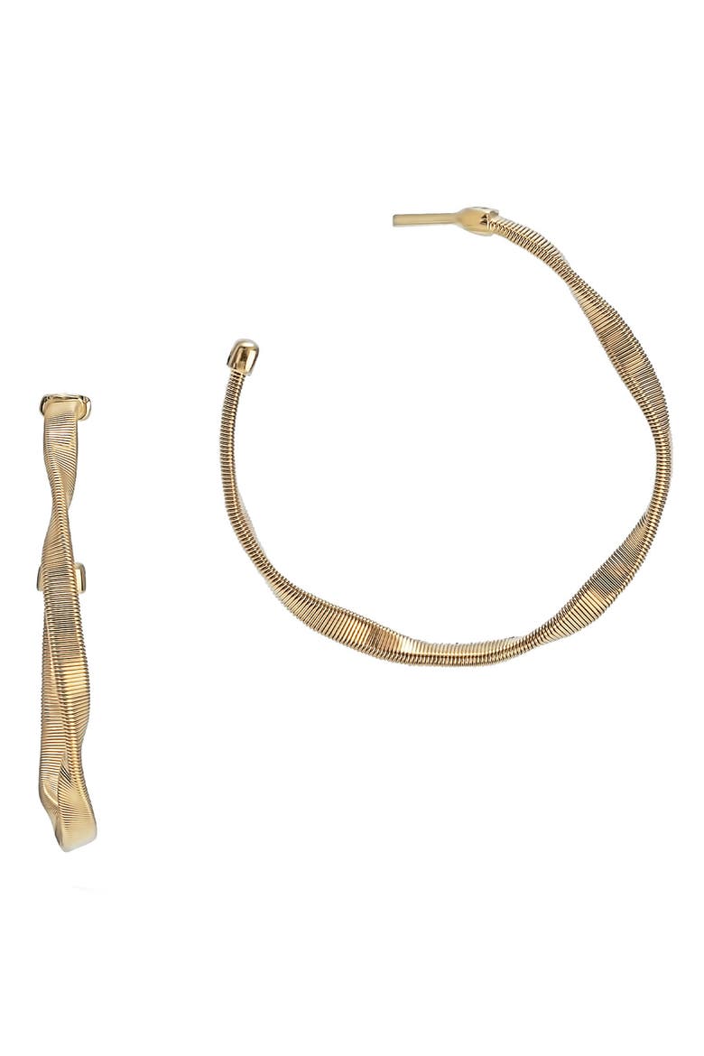 Marrakech 18K Yellow Gold Small Hoop Earrings, Main, color, 18K YELLOW GOLD