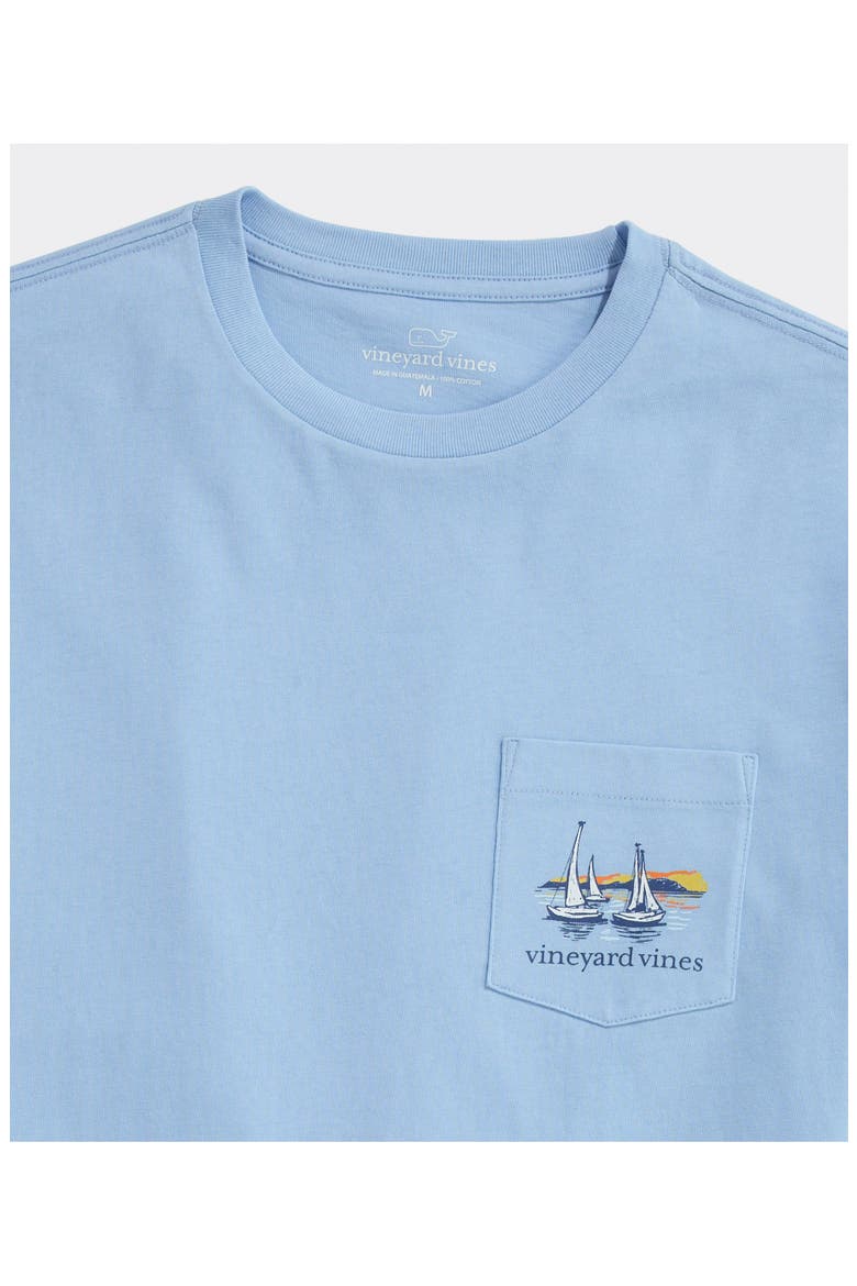Autumn Sailing Graphic T-Shirt, Alternate, color, JAKE BLUE