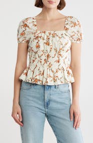 Melrose and Market Puff Sleeve Top